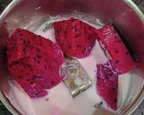 A picture of step 1 of Makhna Drgon Fruit Rabdi With Fruits.