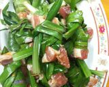 Hình bước làm 3 của món Sườn cuộn lá dứa
