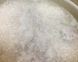 A picture of step 1 of Mango,berries fruit sago.