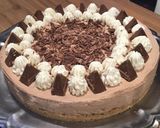 Une image de l'étape 5 de Cheesecake au toblerone.