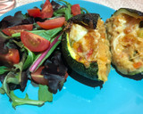 Foto del paso 9 de la receta: Calabacines rellenos con atún y pimientos