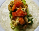 Foto del paso 7 de la receta Wrap de pollo