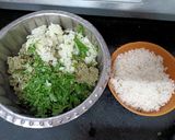 A picture of step 7 of Hara Chana Kebab.