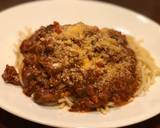 Italian Style Homemade Spaghetti with meat sauce recipe step 8 photo