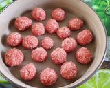 Hackbällchen nach Jäger Art Rezeptschritt 2 Foto