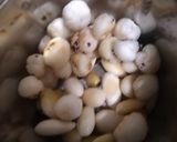 A picture of step 3 of Badam-Makhhana Kheer(calcium rich).