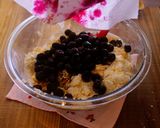 A picture of step 5 of Easy! Blueberry and Walnut Quick Bread.