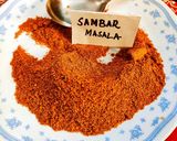 A picture of step 5 of Sambar Powder.