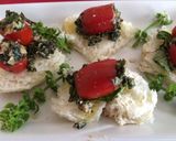 Foto del paso 7 de la receta: Tomates rellenos con pesto (Me embarcaré en tu perfumada intimidad)