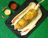 A picture of step 2 of Roasted corn masti.