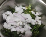 A picture of step 3 of Kankola fritters.