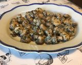 Une image de l'étape 9 de Champignons de paris à la crème d'ail et persil.