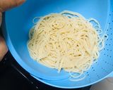 A picture of step 6 of Spaghetti and meatballs recipe.