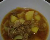 Foto langkah ke 3 dari resep Semur Daging Kentang.