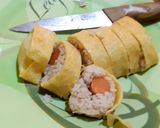 Foto langkah ke 4 dari resep Nasi Goreng Gulung.