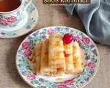Foto langkah ke 5 dari resep Lumpia Tape Keju Saus Karamel.