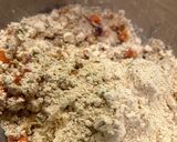 A picture of step 1 of Sattu chila.
