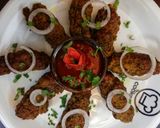 A picture of step 10 of Tawa seekh kabab.