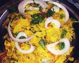 A picture of step 7 of Vermecill upma.