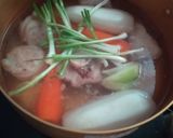 Hình bước làm 3 của món Bún giò heo