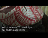 Foto langkah ke 5 dari resep Bolu susu 1 telur tanpa mixer.