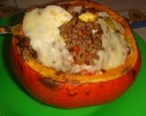 Foto del paso 3 de la receta: Zapallo relleno con carne