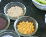 A picture of step 1 of Coriander lemon rice.