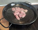 A picture of step 3 of Chicken and Vegetable Paella.