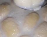 A picture of step 6 of Ras Malai 😋😋😋.