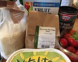 A picture of step 1 of Strawberry Chokladbollar (vegan).