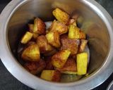 गराडू की सब्जी (Garadu Ki Sabji ki recipe in hindi) रेसिपी चरण 4 फोटो