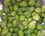 A picture of step 1 of Green Chickpeas Humus.