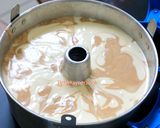 Foto langkah ke 5 dari resep Chiffon Marble Vanilla Mocca Super Lembutt dan Moist.