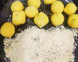 A picture of step 8 of Praanhara Kachagolla Orange Twist.