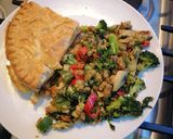 A picture of step 6 of Sautéed mixed vegetables.