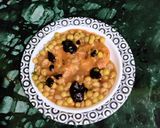 A picture of step 4 of Aloo Tikki Masala Chaat.