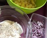 Burgonyasaláta lilahagymával, majonézzel recept fázis 1 fotója