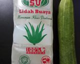 Foto langkah ke 1 dari resep Es Mentimun Lidah Buaya.