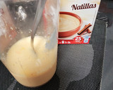 Foto del paso 1 de la receta: Natillas con galletitas, chocolate y plátano