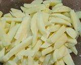 A picture of step 2 of Crispy honey chilli potatoes (street style).