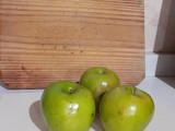 Torta de manzana y pasas