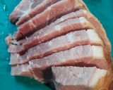 A picture of step 3 of Stewed Ham.