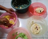 Foto langkah ke 3 dari resep Ongol-ongol pelangi 🌈.