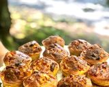Une image de l'étape 9 de Muffins tomate et lardons.