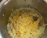 A picture of step 5 of Jackfruit Biryani.