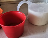 Foto del paso 1 de la receta: Panna cotta de coco con  coulis de frambuesa
