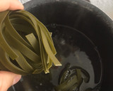 Foto del paso 2 de la receta: Pasta de espinaca estilo Alfredo (bajo en grasa y a mi manera)