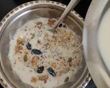 A picture of step 6 of Oats breakfast premix.
