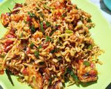 Foto langkah ke 3 dari resep Balado Mie, Tahu dan Tempe.