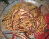 Foto del paso 5 de la receta: Pulpitos con fideos (o solos)